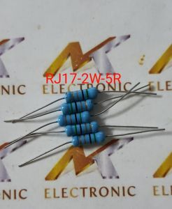 Điện trở màng kim loại RJ17-2W 5R 2W 5OHM (con)