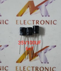 Tụ hóa 35V100UF 35V 100UF 100UF35V 6x7mm (con)