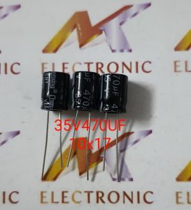 Tụ hóa 35V470UF 35V 470UF 470UF35V 10X17mm (con)