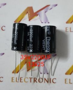 Tụ hóa 35V2200UF 35V 2200UF 2200UF35V 13x25mm (con)