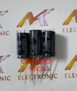 Tụ hóa 50V1000UF 50V 1000UF 1000UF50V 13x25mm (con)