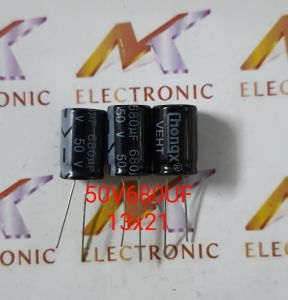 Tụ điện 50V680UF 50V 680UF 680UF50V 13 * 21mm (con)