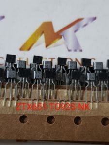 Transistor Cắm NPN ZTX651 651 TO92S Nhập khẩu mới 100% (con)