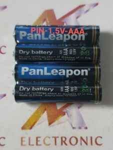 ( Combo 4 quả ) PIN 1.5V Pin điều khiển Panleapon size AAA ( R03 1.5V UM-4 SIZE AAA ) (combo)