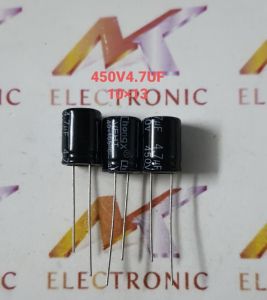 ( Combo 10 con ) Tụ điện 450V4.7UF 4.7UF450V 4.7UF 450V kích thước 10 x 13MM