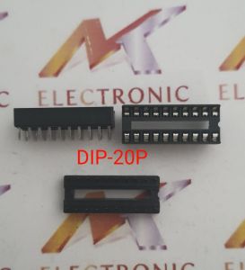 Đế IC 20 chân dẹt DIP-20P 2.54mm (cái)