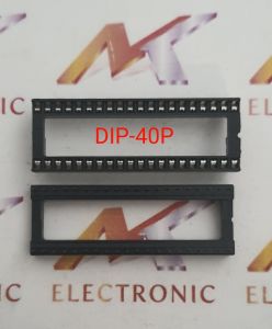 Đế IC 40 chân dẹt DIP-40P 2.54mm (cái)