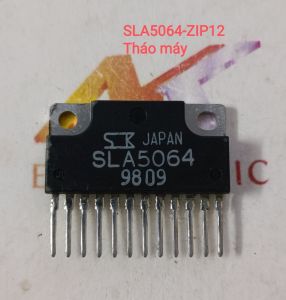 SLA5064 ZIP-12 IC Driver, N-channel+P-channel 3-phase motor drive bản gốc tháo máy được tân trang lại đảm bảo chất lượng (con)