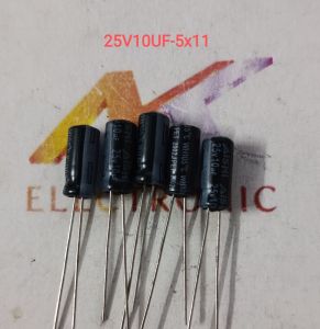 ( Combo 10 con ) Tụ hóa 25V10UF 10UF 25V 10UF25V 5x11mm (combo)