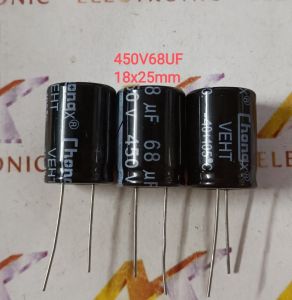 Tụ hóa 450V 68UF chất lượng cao 68UF450V 450V68UF 18 * 25mm (con)