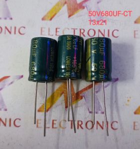 Tụ điện 50V680UF 50V 680UF 680UF50V 13 * 21mm cao tần (con)