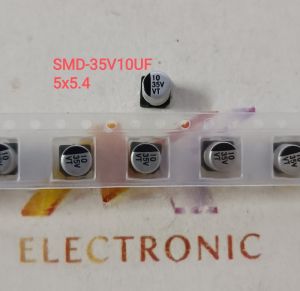 ( Combo 10 con ) Tụ nhôm dán SMD 35V 10UF 10UF35V 35V10UF 5*5.4MM (con)