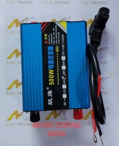 Máy chuyển đổi kích điện bình ắc quy 48V lên 220V chịu tải 500W INVERTER dùng tại gia đình, trên ô tô (bộ)