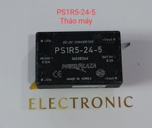 Module nguồn PS1R5-24-5 POWERPLAZA DC-DC nhập khẩu Hàn Quốc đầu vào 18V đến 36V đầu ra 5V 1.5W 0.3A hàng tháo máy đảm bảo chất lượng (Con)