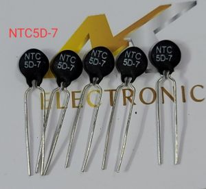 ( Combo 5 con) Trở nhiệt NTC5D-7 5D-7 NTC chính hãng hoàn toàn mới (Combo)