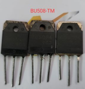 BU508A TO3P Transistor NPN 8A 700V Tháo máy hàng chính hãng bản gốc lưng đồng (con)