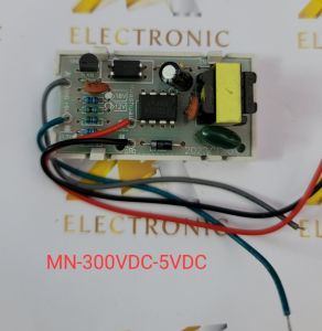 Mạch nguồn 300VDC xuống 5VDC - 300V Sang 5V có đế nhựa (cái)