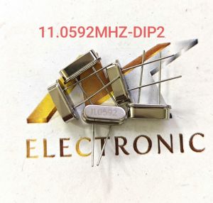 ( Combo 5 con ) Thạch Anh 11.0592MHZ DIP-2P ( Sắt 2 chân cắm) Chất lượng cao (con)