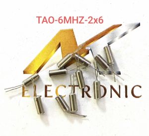 (Combo 5 con) Thạch anh ống 6.000MHZ Kích thước 2 x 6mm 6M 6MHZ hàng chất lượng cao (combo)