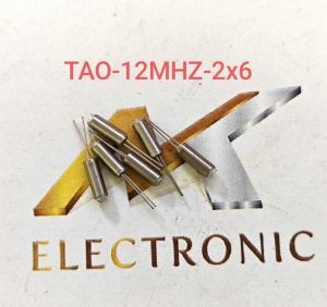 (Combo 5 con) Thạch anh ống 12.000MHZ Kích thước 2 x 6mm 12M 12MHZ hàng chất lượng cao (combo)