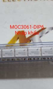 MOC3061 DIP6 Photo-TRIAC 15mA Nhập khẩu